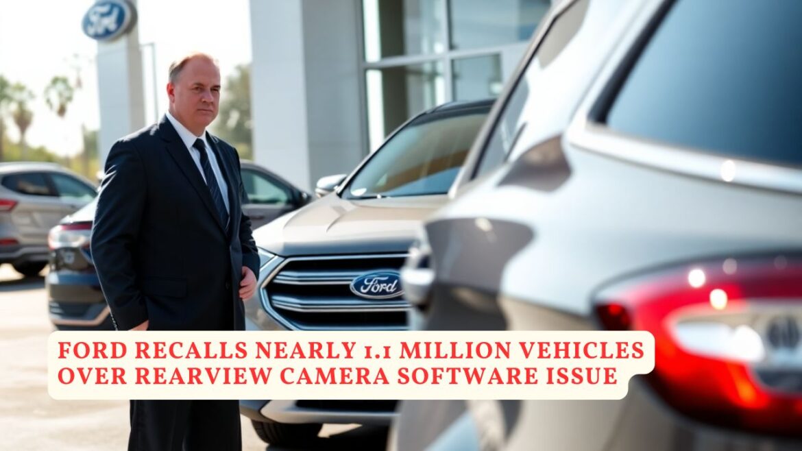 Ford Issues Massive Recall: 1.1 Million Vehicles Affected by Critical Rearview Camera Software Issue