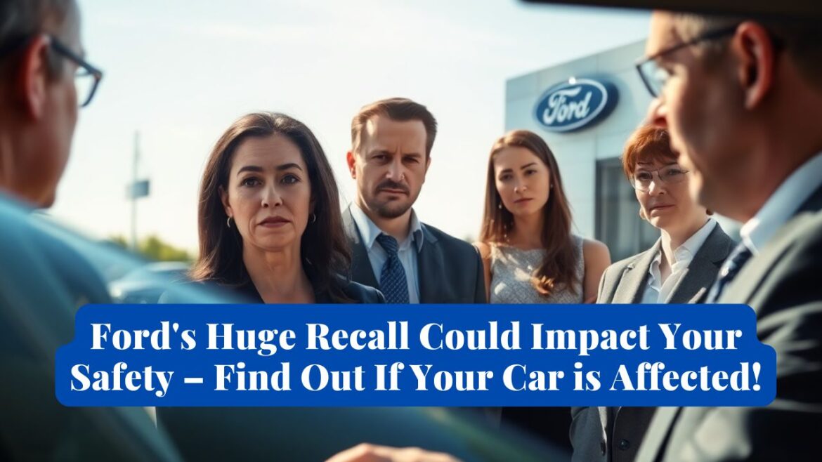 Ford's Huge Recall Could Impact Your Safety – Find Out If Your Car is Affected!