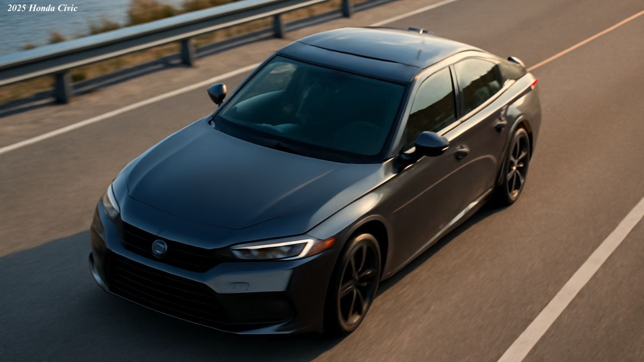 2025 Honda Civic in black color,2025 Honda Civic in black color photos