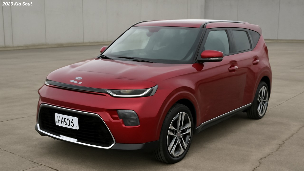 2025 Kia Soul,2025 Kia Soul photos,2025 Kia Soul spy photos, 2025 Kia Soul red color
