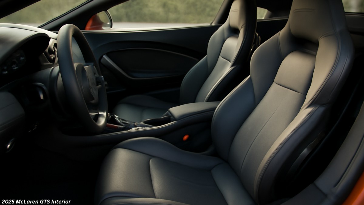 2025 McLaren GTS interior, 2025 McLaren GTS interior images, 2025 McLaren GTS interior photos