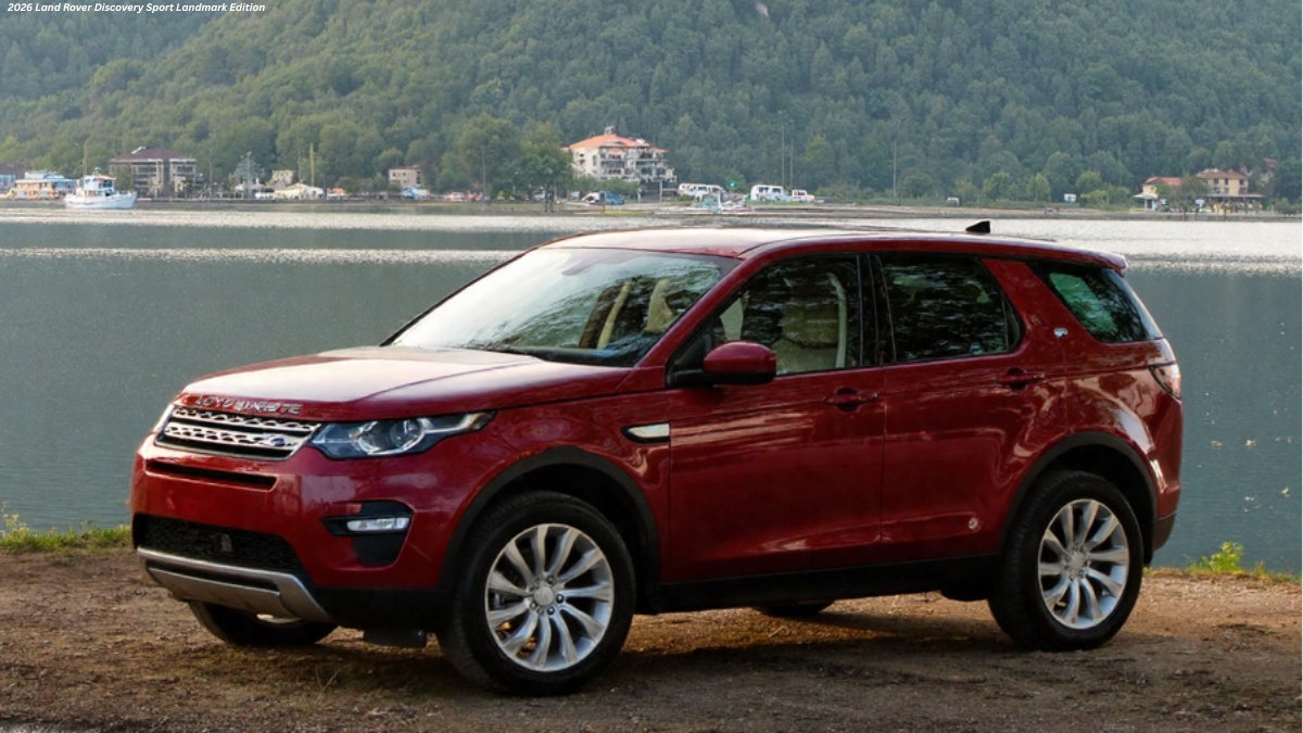2026 Land Rover Discovery Sport: Exclusive Photos, Landmark Edition, Performance, 2026 Land Rover Discovery Sport Landmark Edition photos