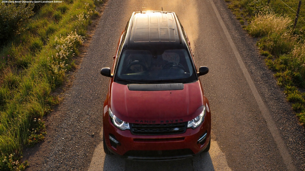 2026 Land Rover Discovery Sport: Exclusive Photos, Landmark Edition, Performance, 2026 Land Rover Discovery Sport Landmark Edition photos