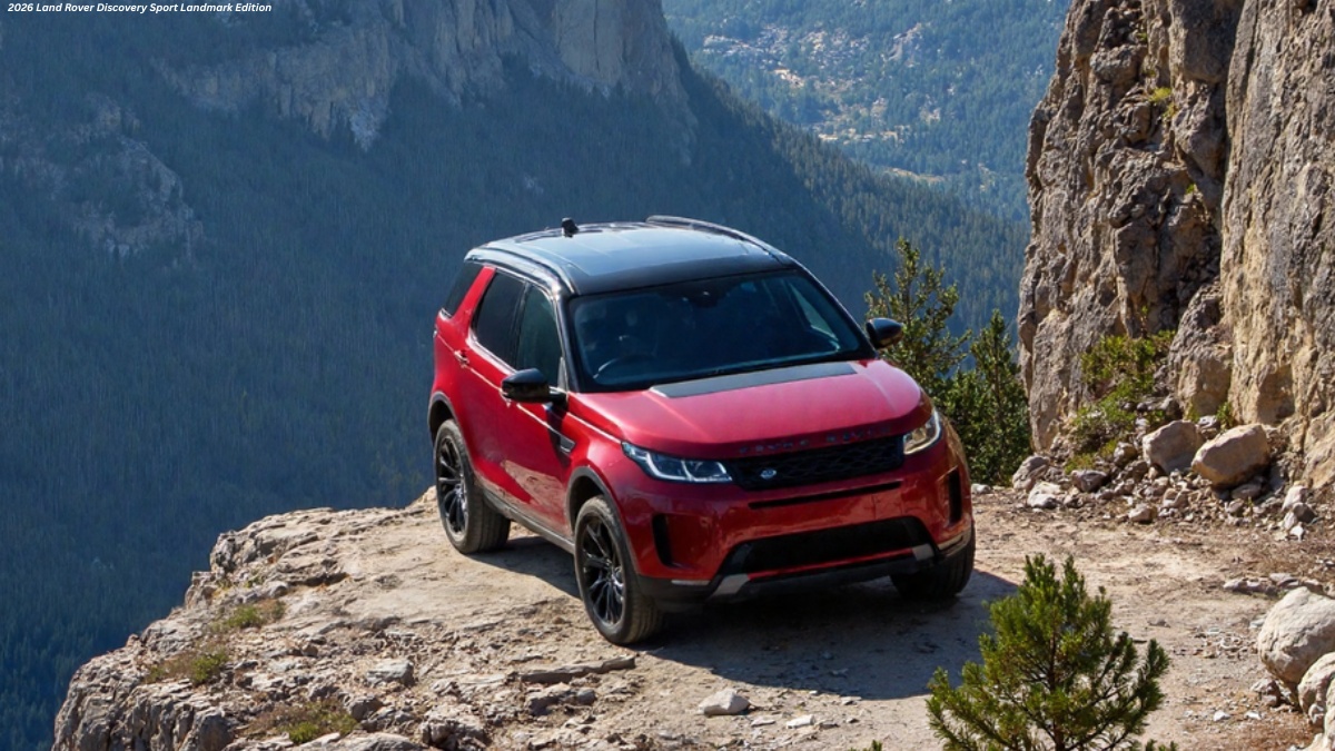 2026 Land Rover Discovery Sport: Exclusive Photos, Landmark Edition, Performance, 2026 Land Rover Discovery Sport Landmark Edition photos