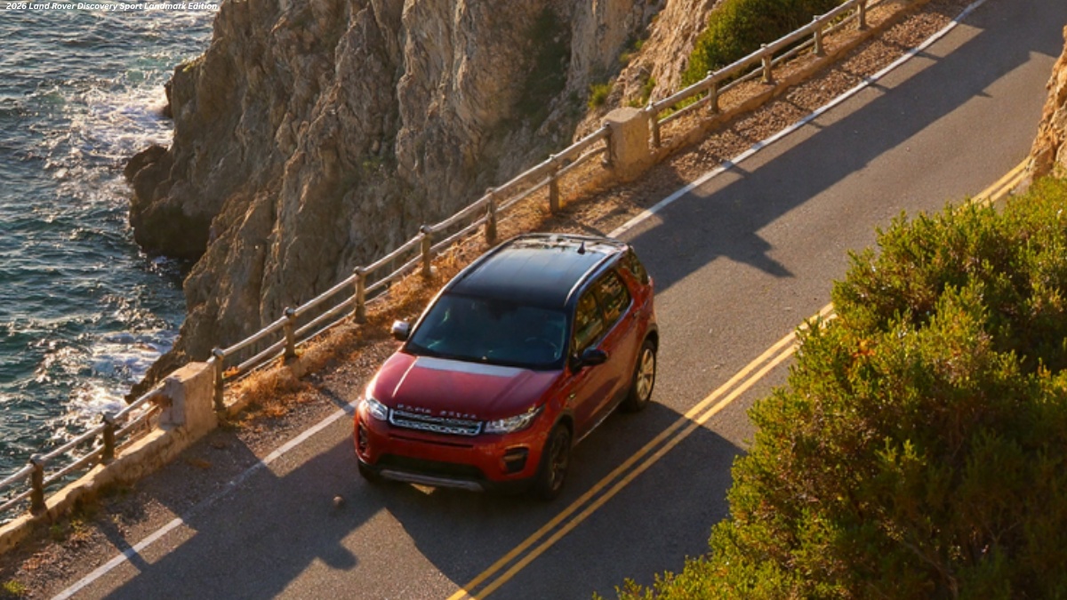 2026 Land Rover Discovery Sport: Exclusive Photos, Landmark Edition, Performance, 2026 Land Rover Discovery Sport Landmark Edition photos