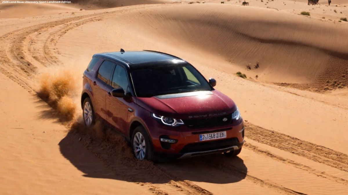 2026 Land Rover Discovery Sport: Exclusive Photos, Landmark Edition, Performance, 2026 Land Rover Discovery Sport Landmark Edition photos