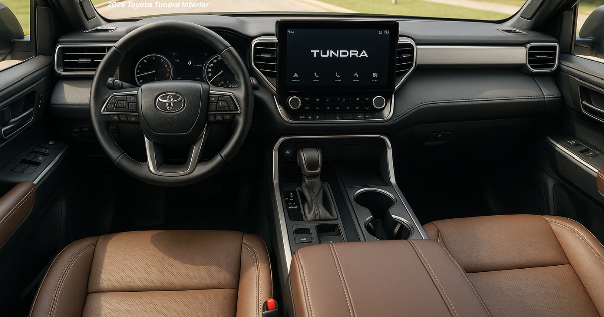 2026 Toyota Tundra interior, 2026 Toyota Tundra interior photos, 2026 Toyota Tundra interior images , 2026 Toyota Tundra interior Spy images
