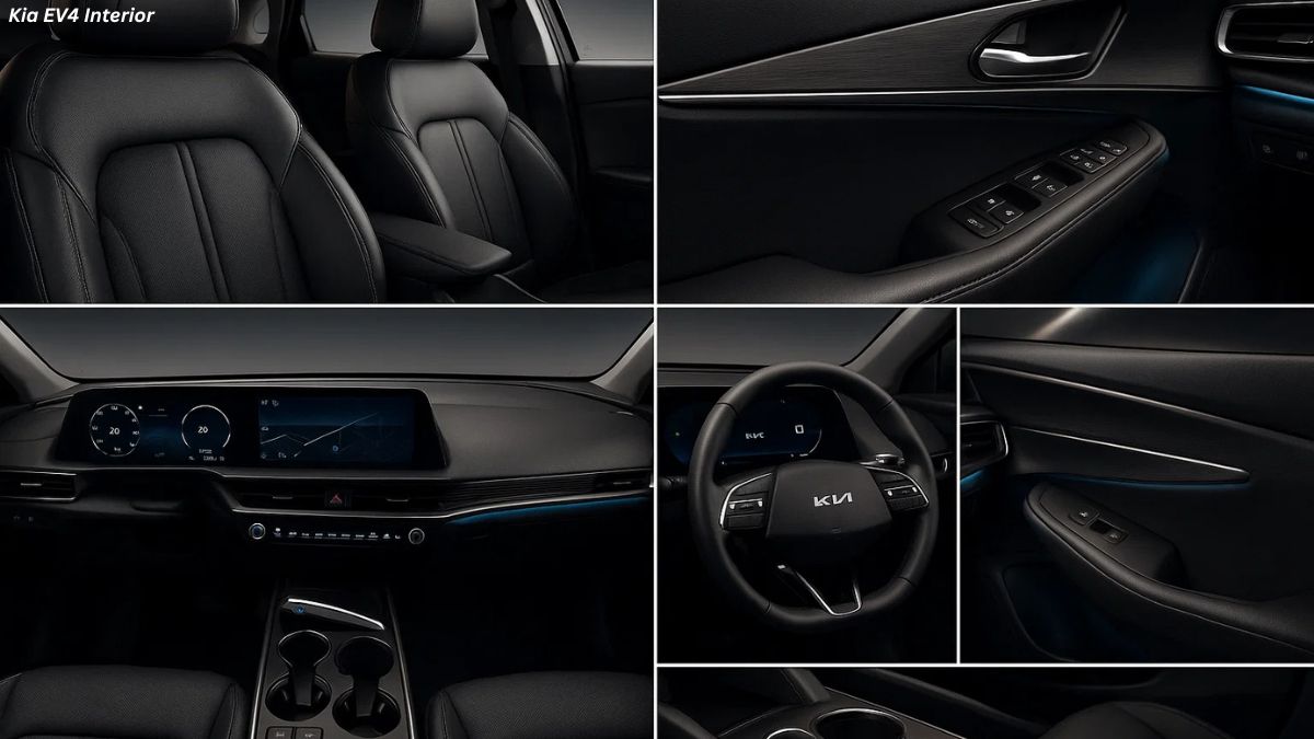 Kia EV4 interior, Kia EV4 interior, photos 