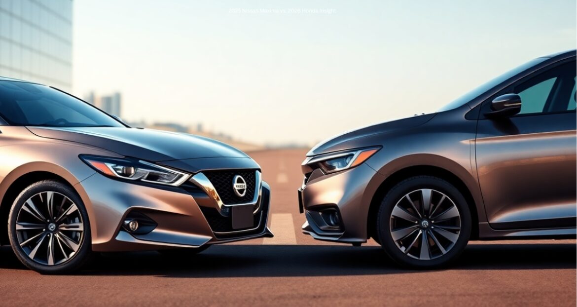 2025 Nissan Maxima vs. 2026 Honda Insight