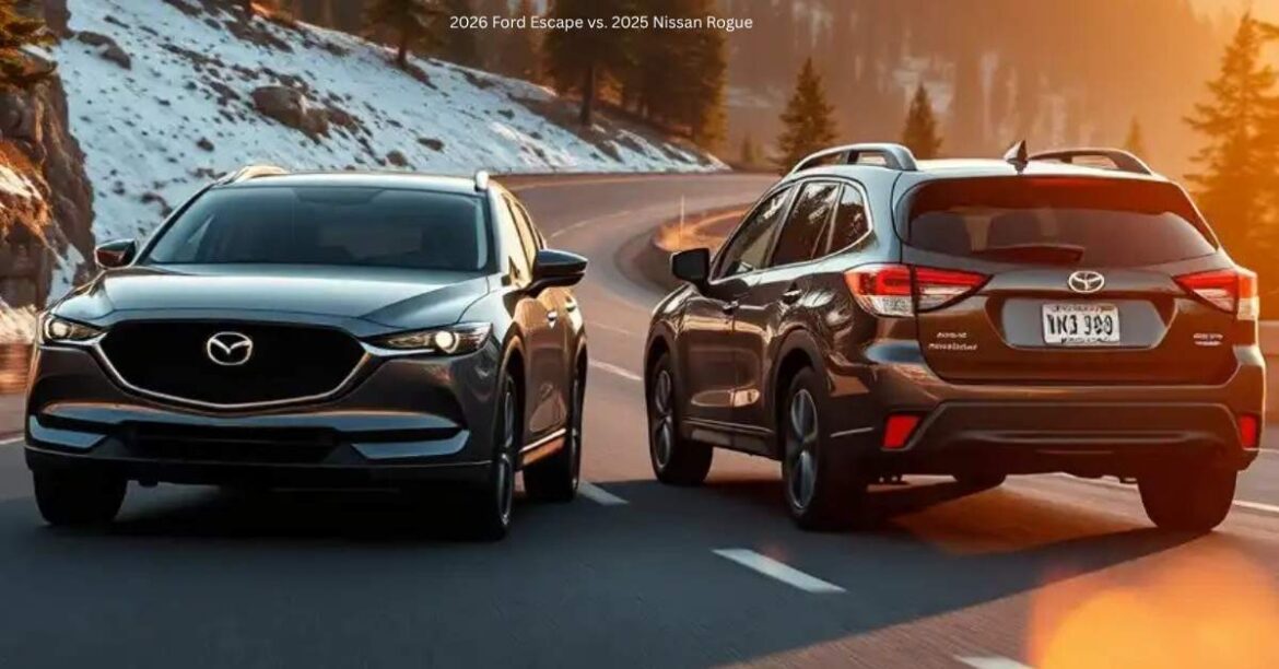 2026 Ford Escape vs. 2025 Nissan Rogue